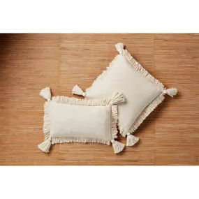 Square Fringe Tassel Pillow