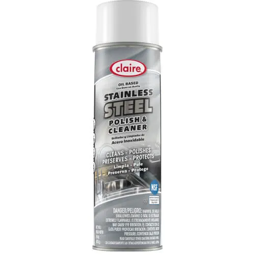 Stainless Steel Polish Cleaner, Aerosol (12/cs)