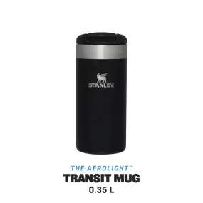 Stanley The Aerolight Transit Mug 0.35L Black Metallic