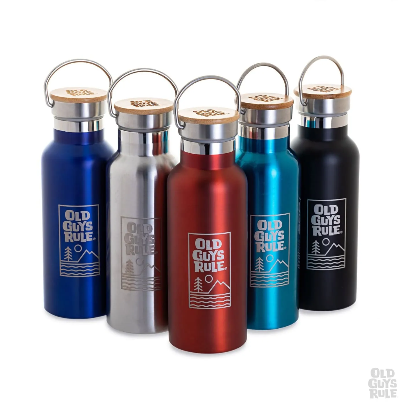 'Summit & Sea' Vacuum Flask - Indium Navy