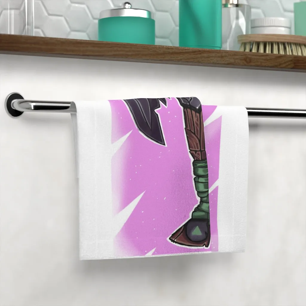 Sword Axe Face Towel