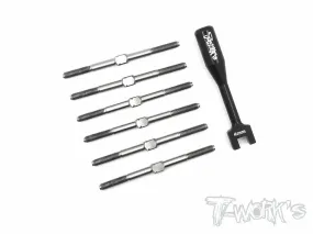 TB-112 64 Titanium Turnbuckle Set For Team Associated RC10 B6/B6D/B6.1