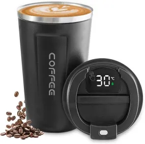 Temperature Display Thermal Coffee Mug