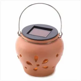 Terra Cotta Solar Lamp