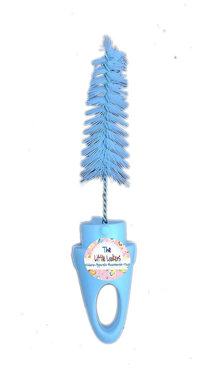 THE LITTLE LOOKERS Baby Bottle & Nipple 2-in-1 Multipurpose Cleaning Brush for All Feeding Accessories of Babies