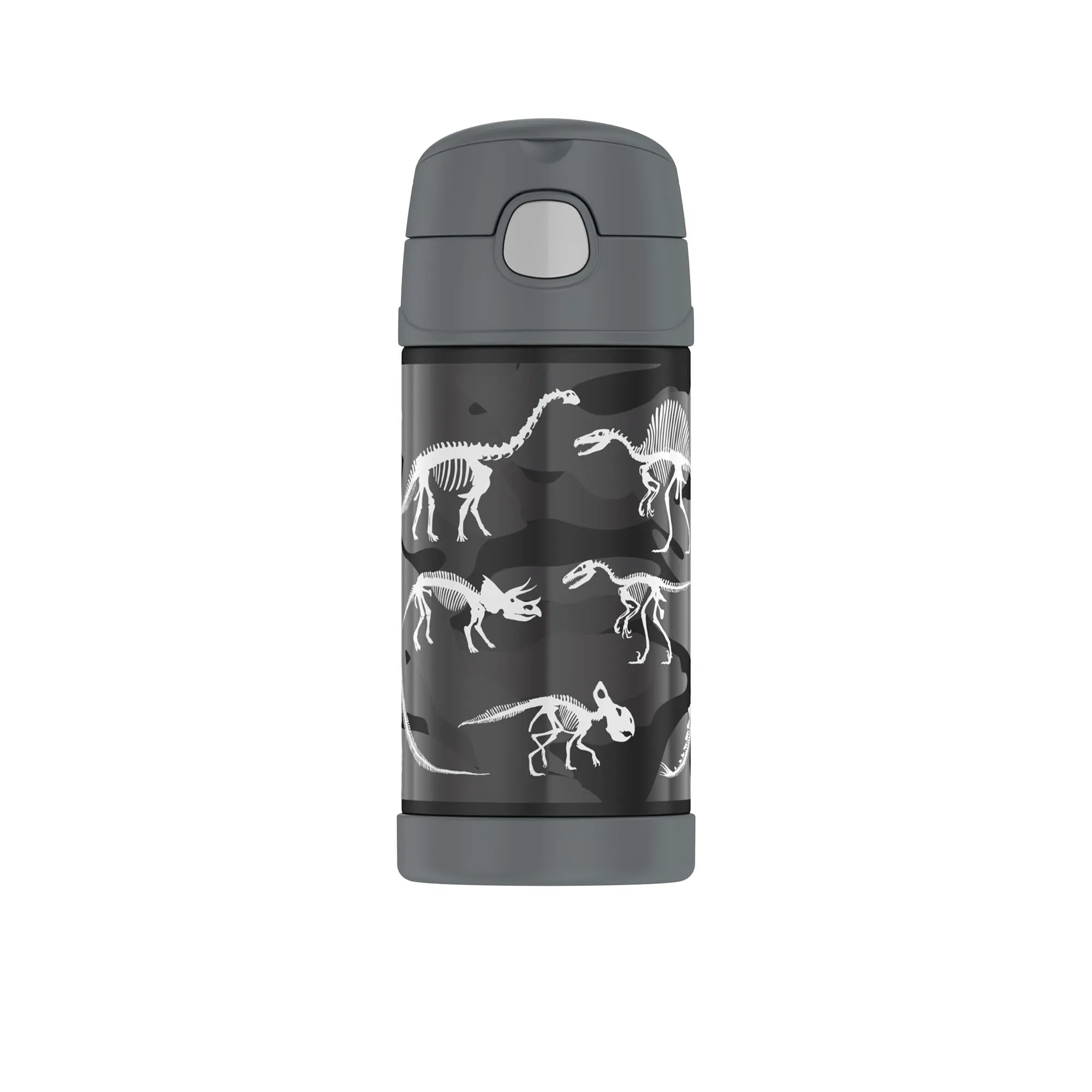 Thermos FUNtainer Stainless Steel Vacuum Insulated Drink Bottle 355ml Dinosaurs