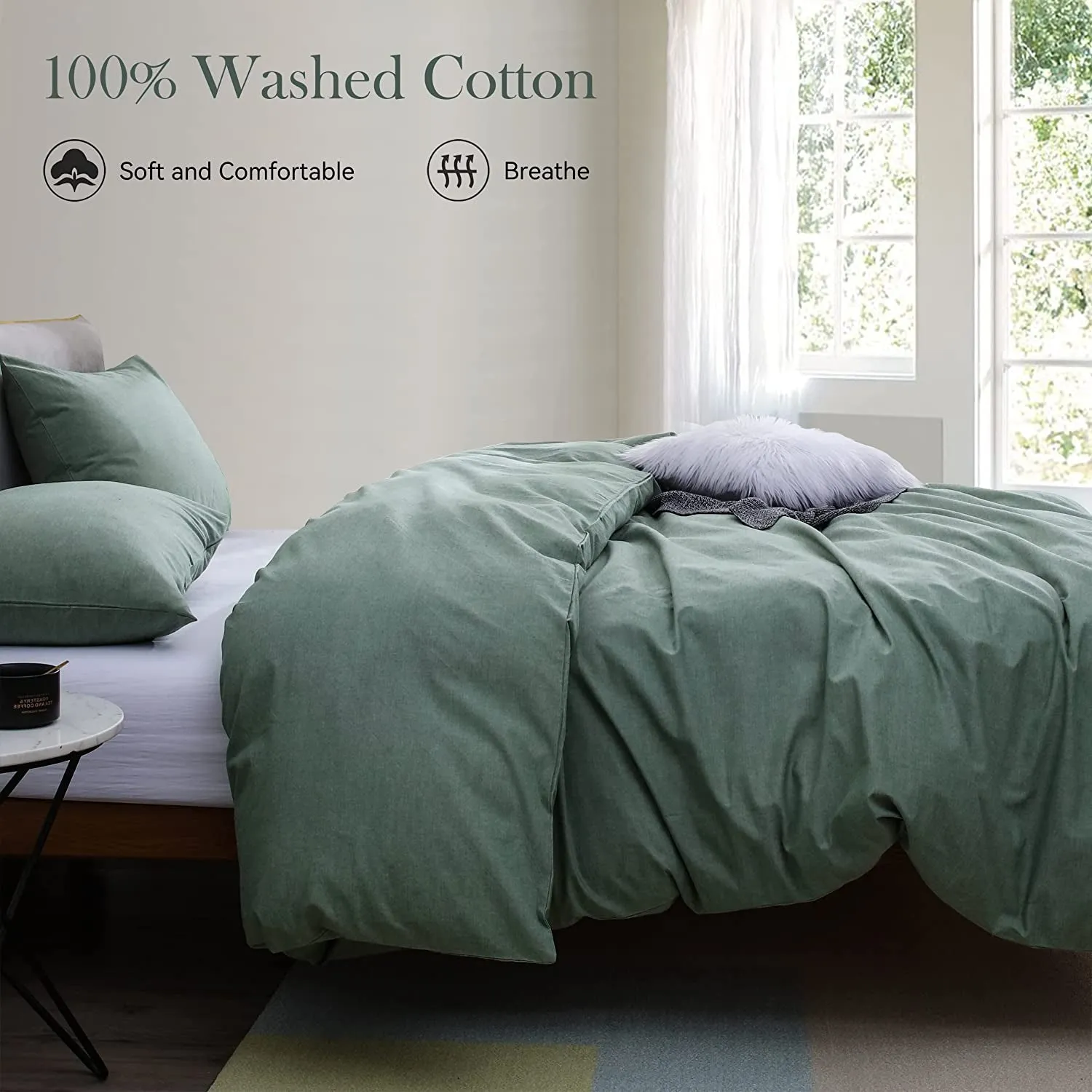 Tranquil Horizon Organic Cotton Bed Set