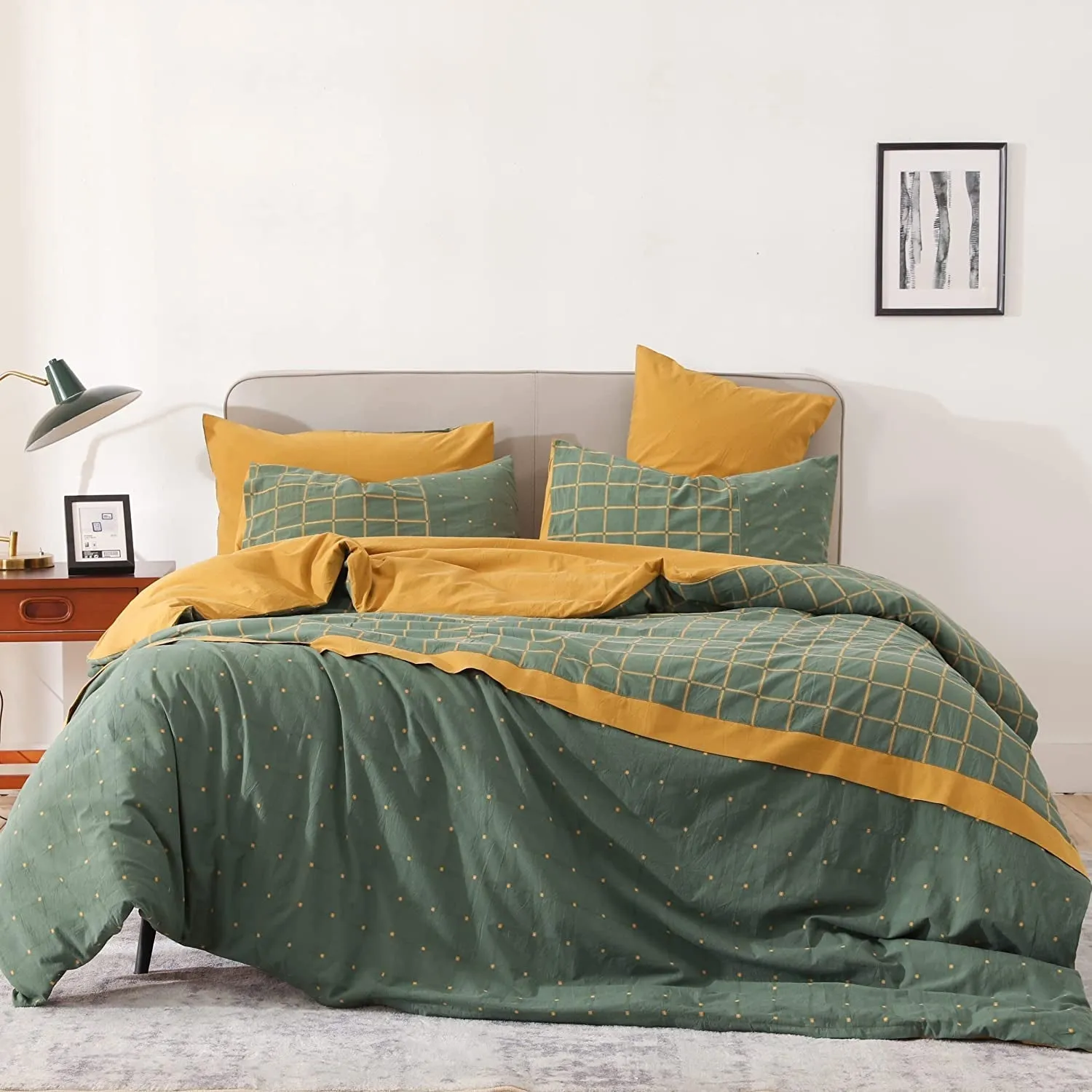 Tranquil Horizon Organic Cotton Bed Set