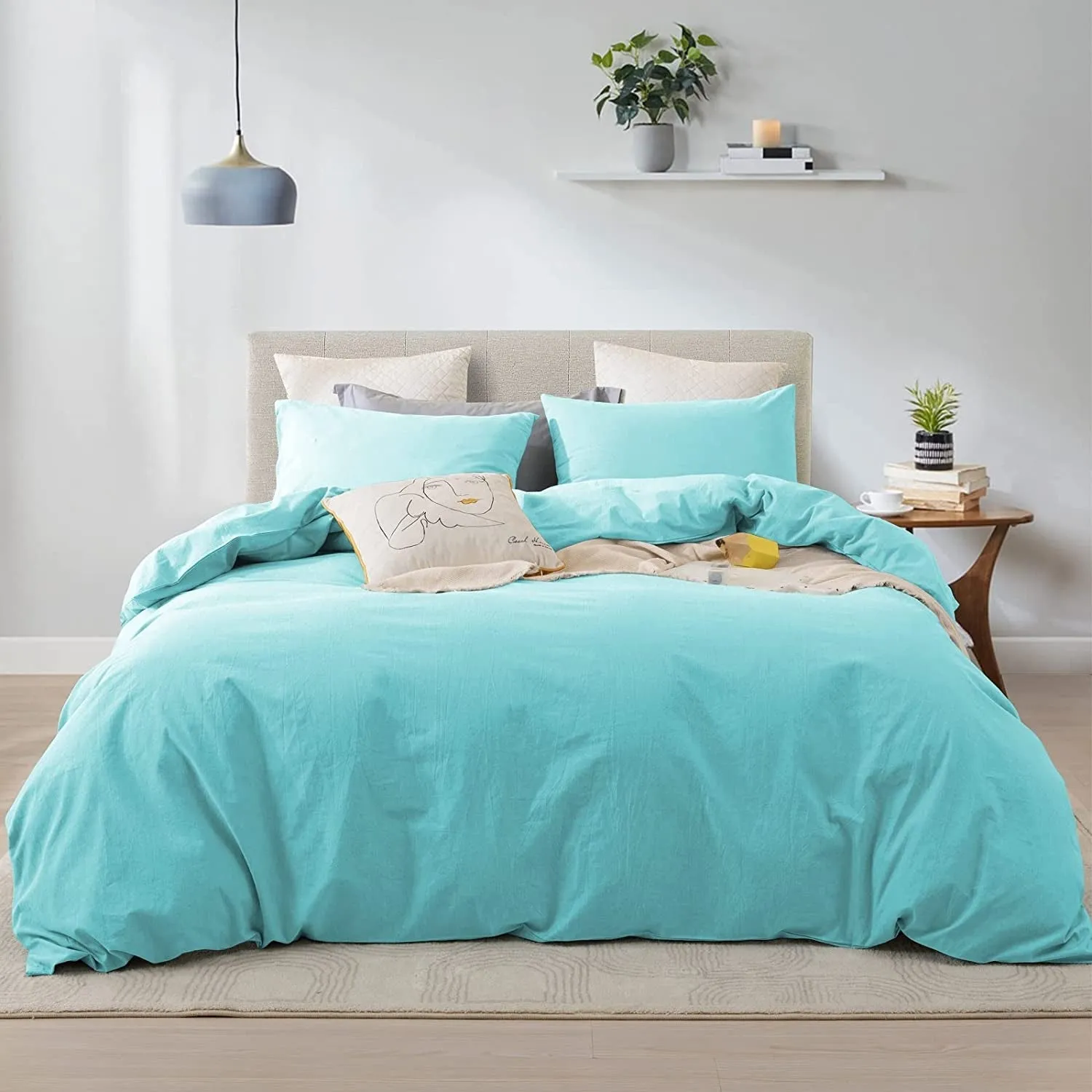 Tranquil Horizon Organic Cotton Bed Set