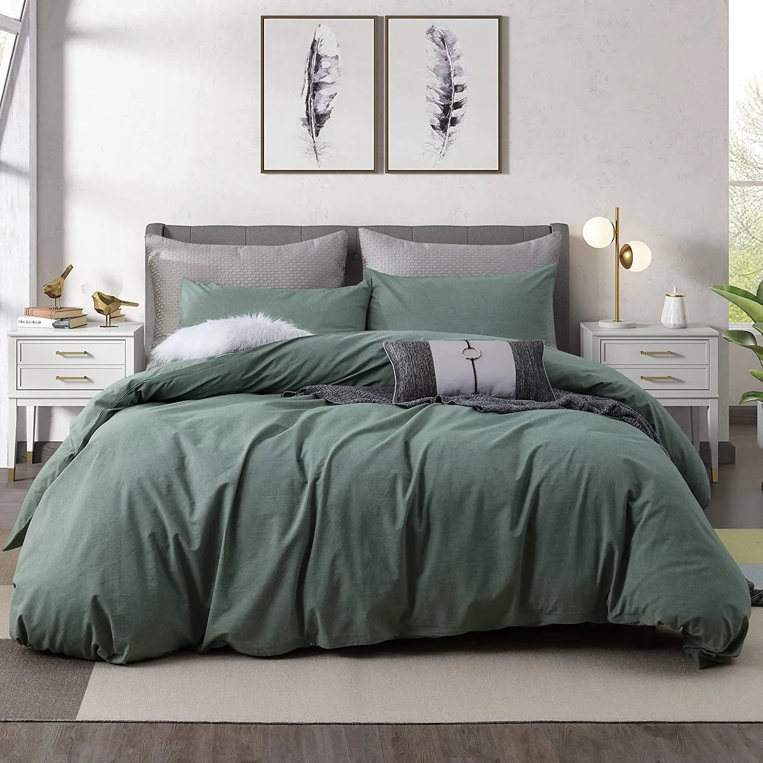 Tranquil Horizon Organic Cotton Bed Set