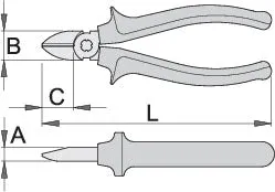 Unior Diagonal Cutting Nippers