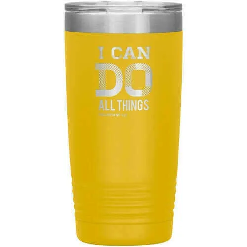 Uniquely You   Insulated Tumbler - 20oz - I Can Do All Things