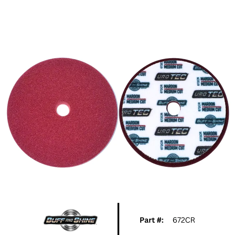 Uro Tec CR Series Medium Cut Foam Pad (Maroon)