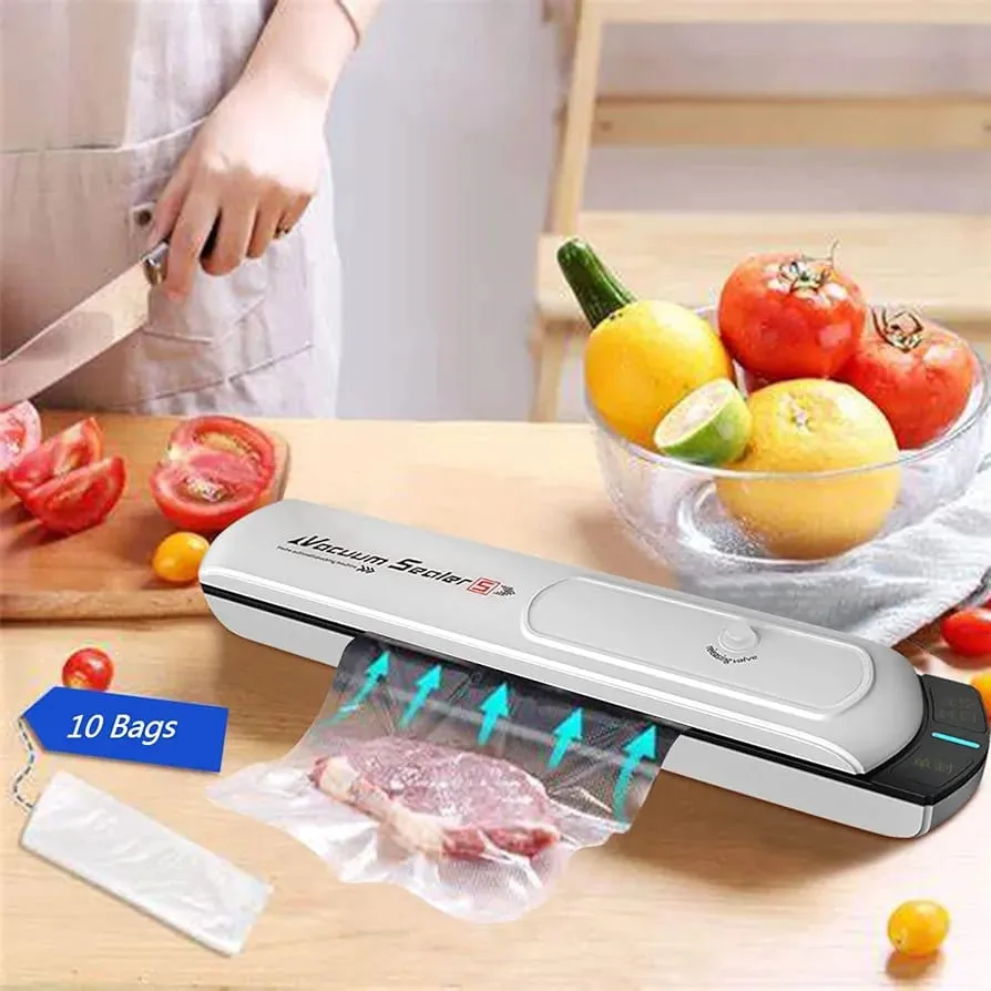 Vacuum Sealing Machine Automatic Food Sealing Dry and Moist Foods SL-V1