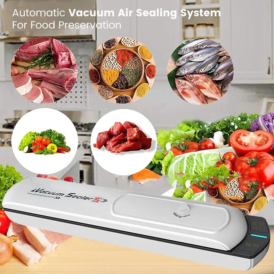 Vacuum Sealing Machine Automatic Food Sealing Dry and Moist Foods SL-V1