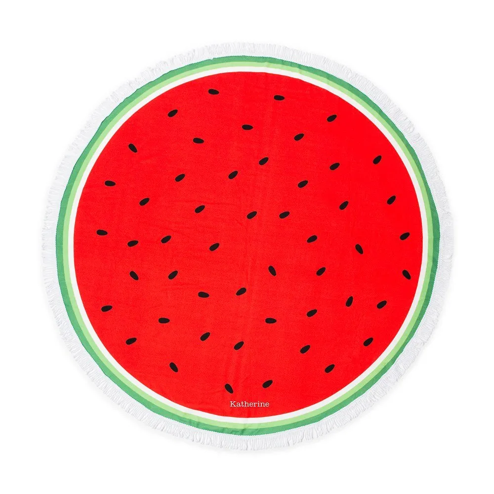 Watermelon Beach Towel - Personalized