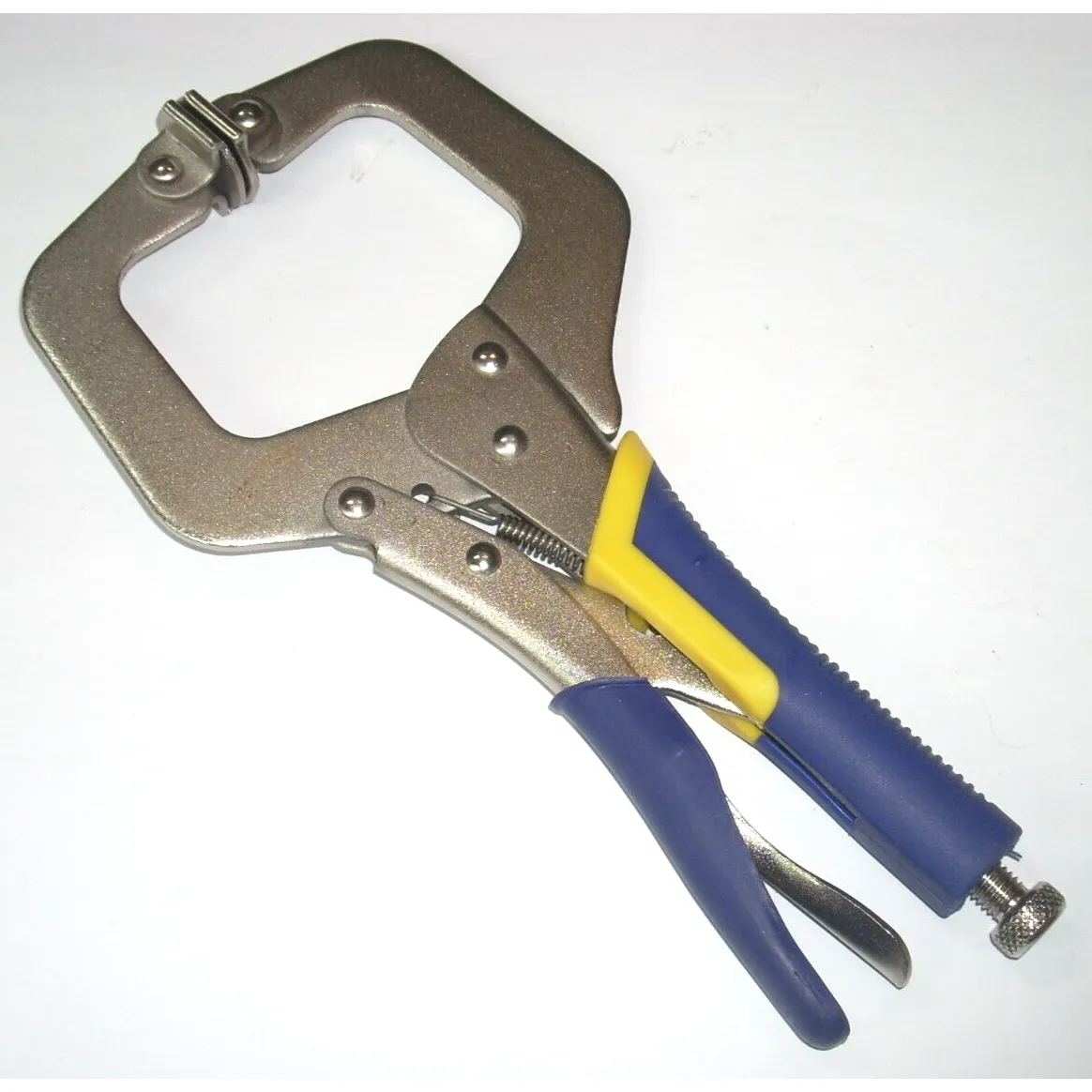 Welding Adjustable Locking Clamp Pliers 11" w Swivel Pad