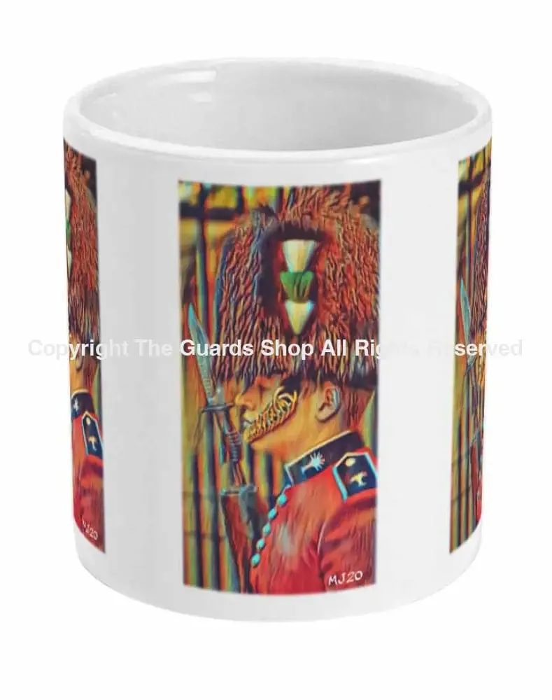 Welsh Guards Ceremonial Ceramic Mug