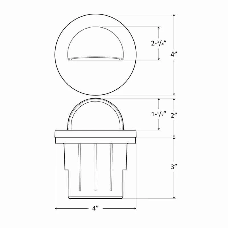 Westgate WLL-157 6W LED Well/Path Light