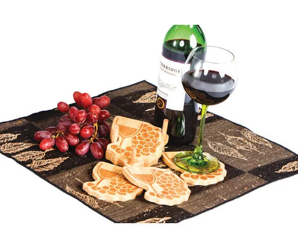 Wine Trail Coasters (Set of 4)