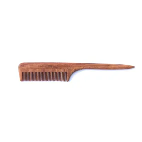 Wooden Neem Comb Narrow Tooth