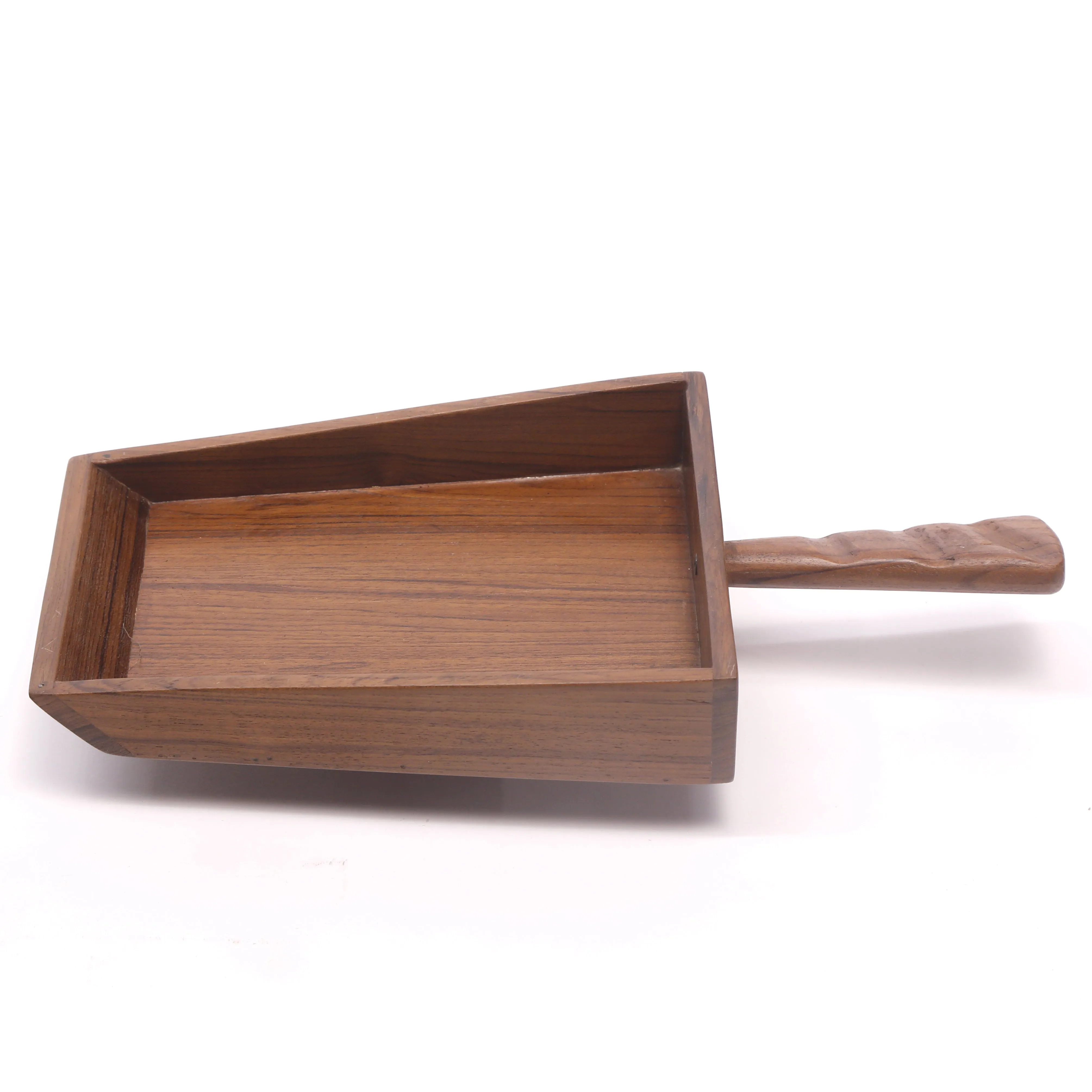 Wooden Shovel Geometric Tray