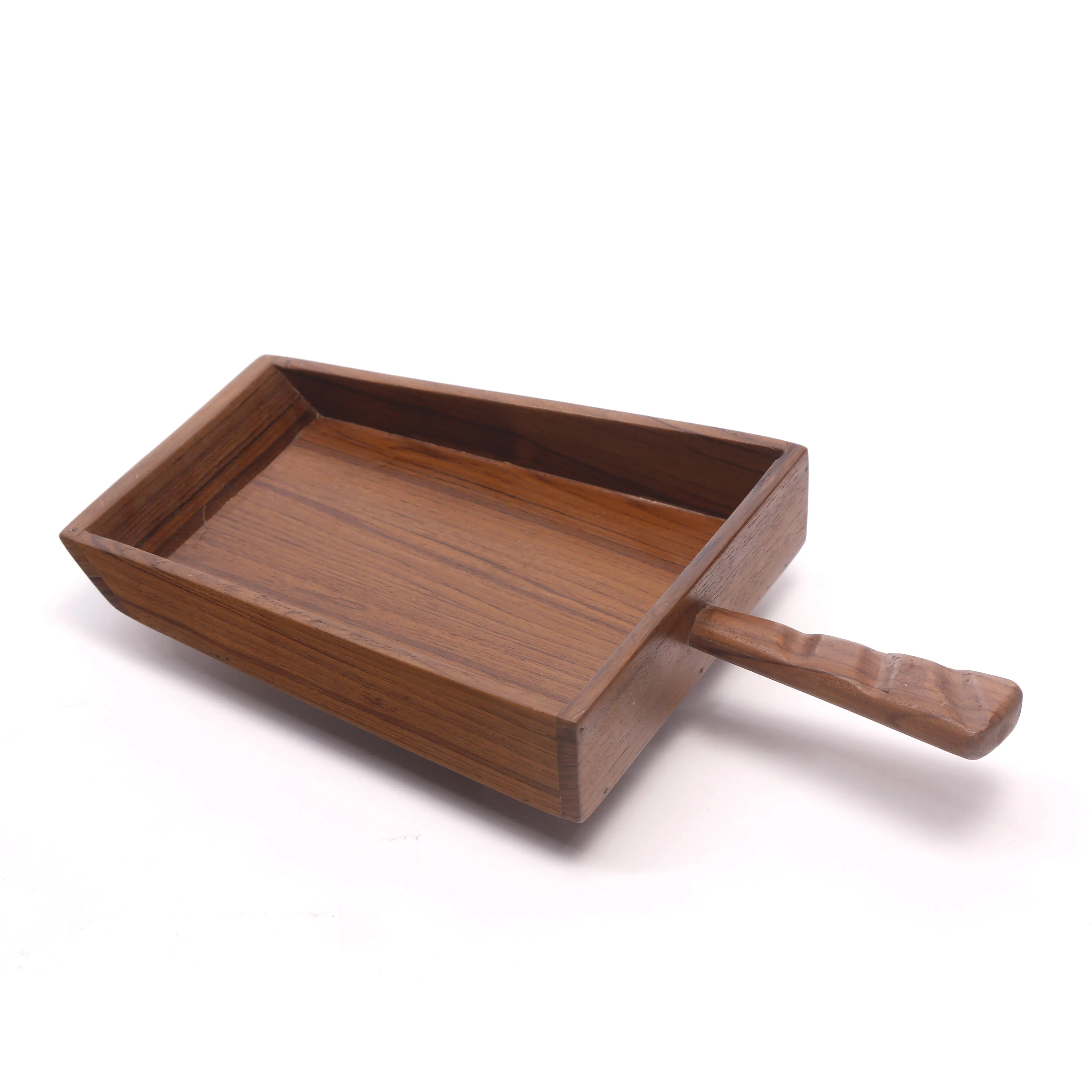 Wooden Shovel Geometric Tray