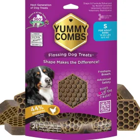 Yummy Combs Vet Approved Dental Chicken Dog Treats